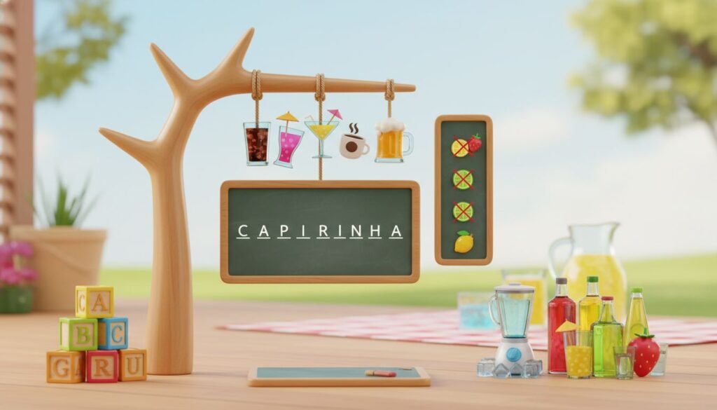 Jogo da Forca Com Nomes de Bebidas