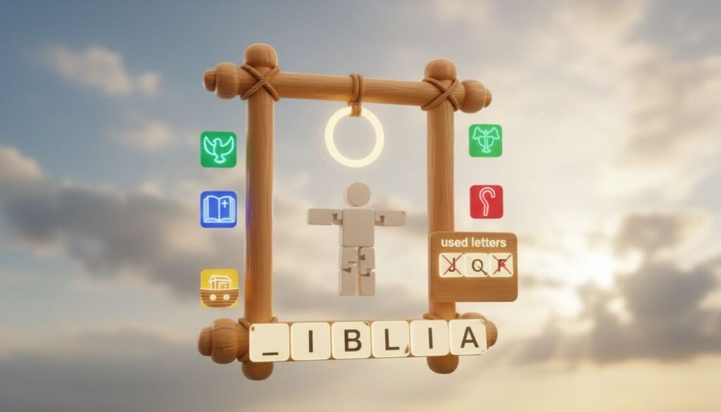 Jogo da Forca Com Nomes da Bíblia