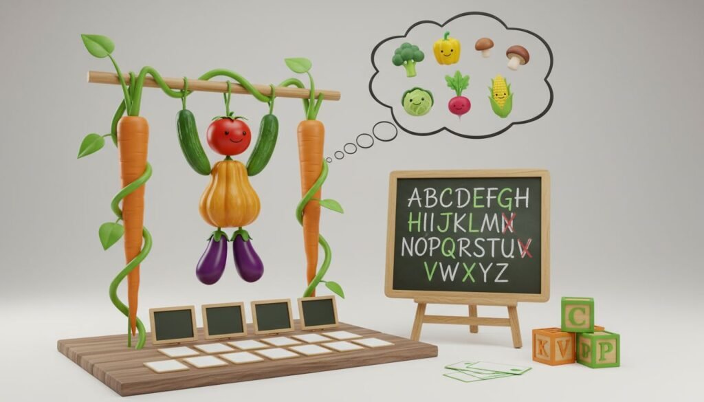 Palavras de Verduras para Forca